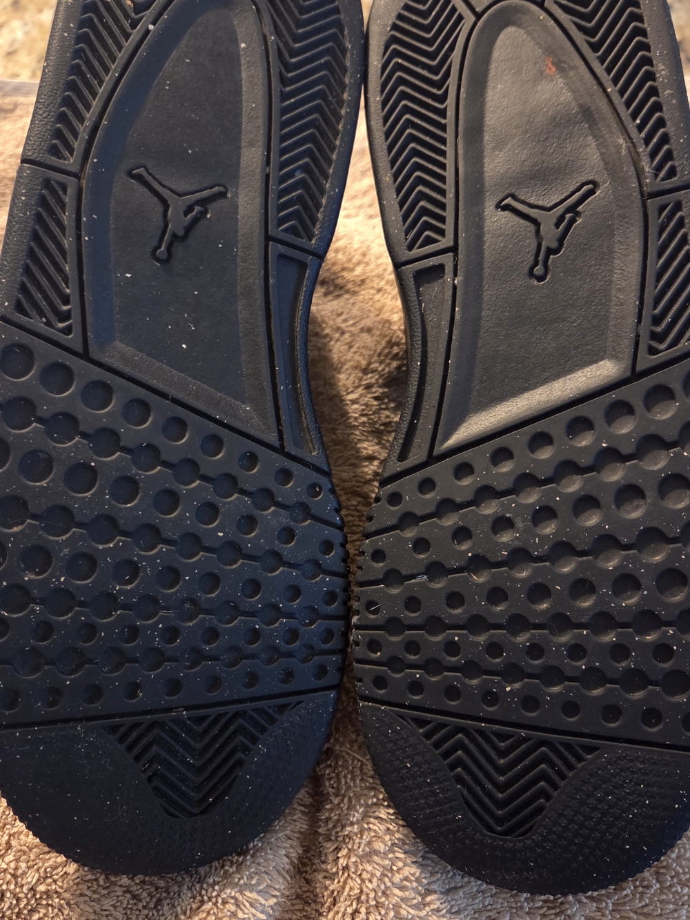 Jordan Men’s Slip-Resistant Black Athletic Slides